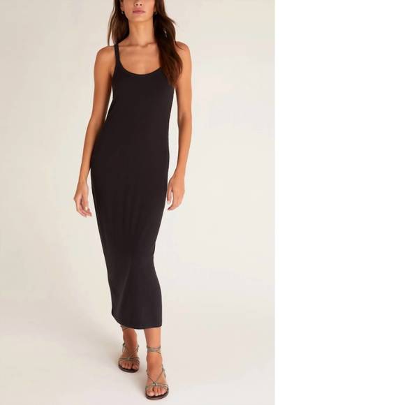 (XS + LARGE) CHARLOTTE RIB MIDI DRESS - Z SUPPLY